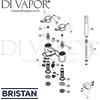 Bristan Oval Bath Shower Mixer Spares